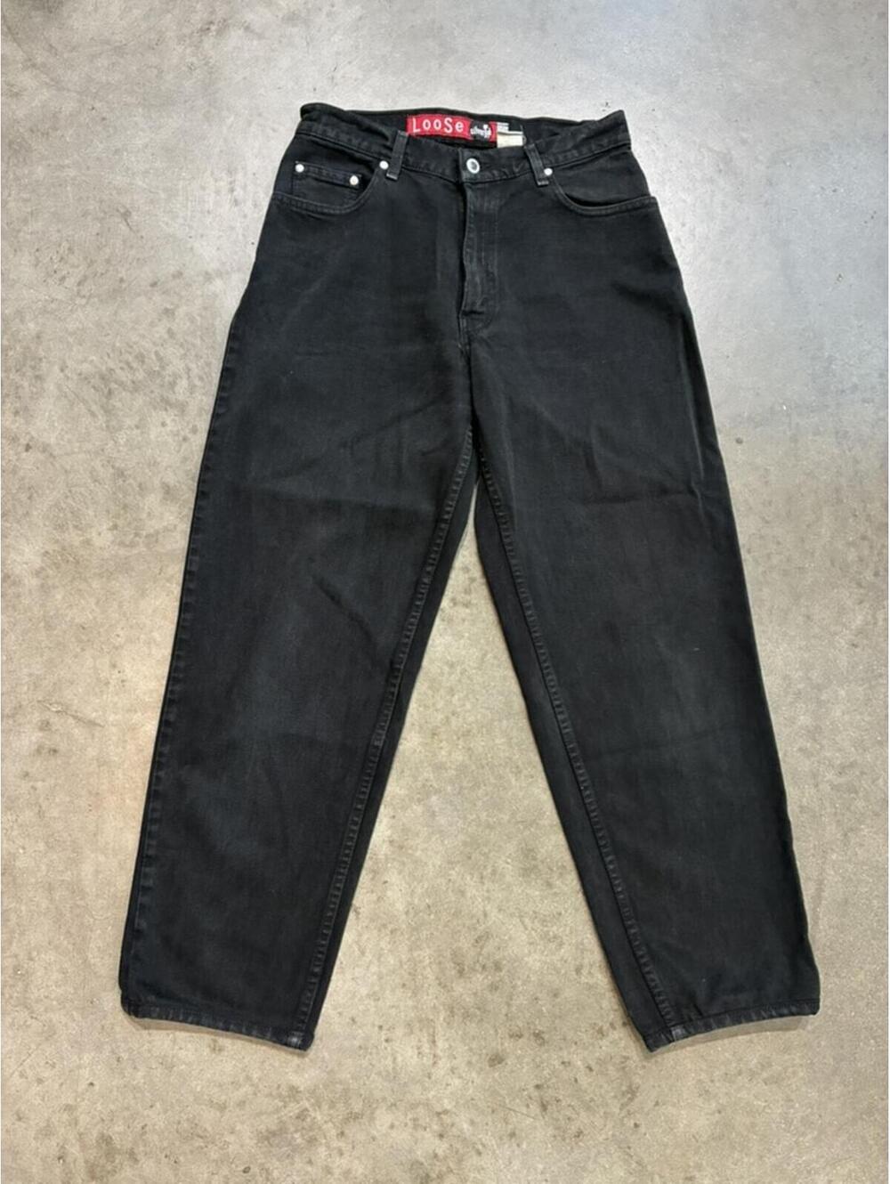 SILVERTAB vintage Levi's black jeans made in usa 90s